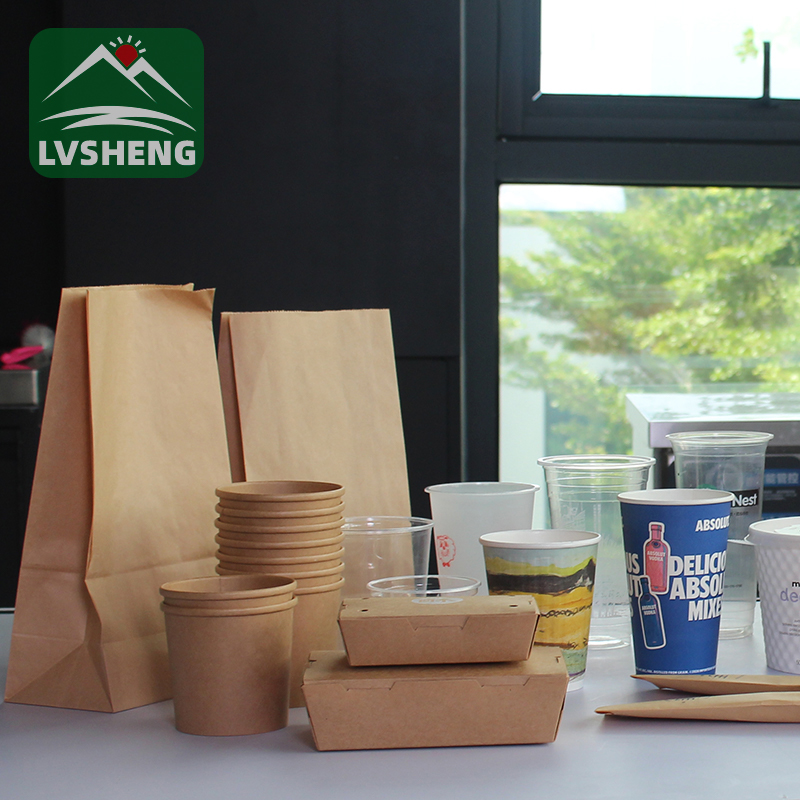 Gràcies per les tasses de paper d’un sol ús ecològic