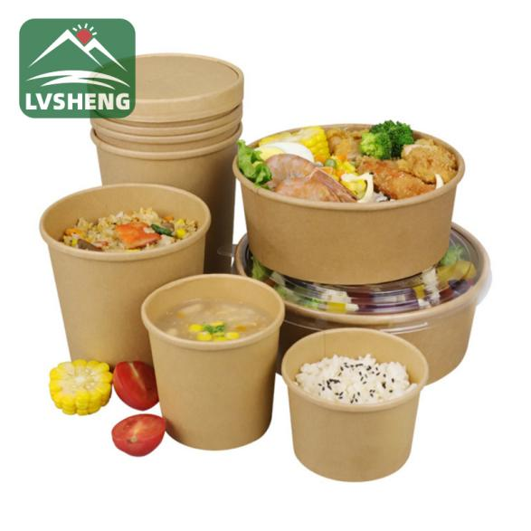 Kraft Paper Bowl segur per treure menjar?