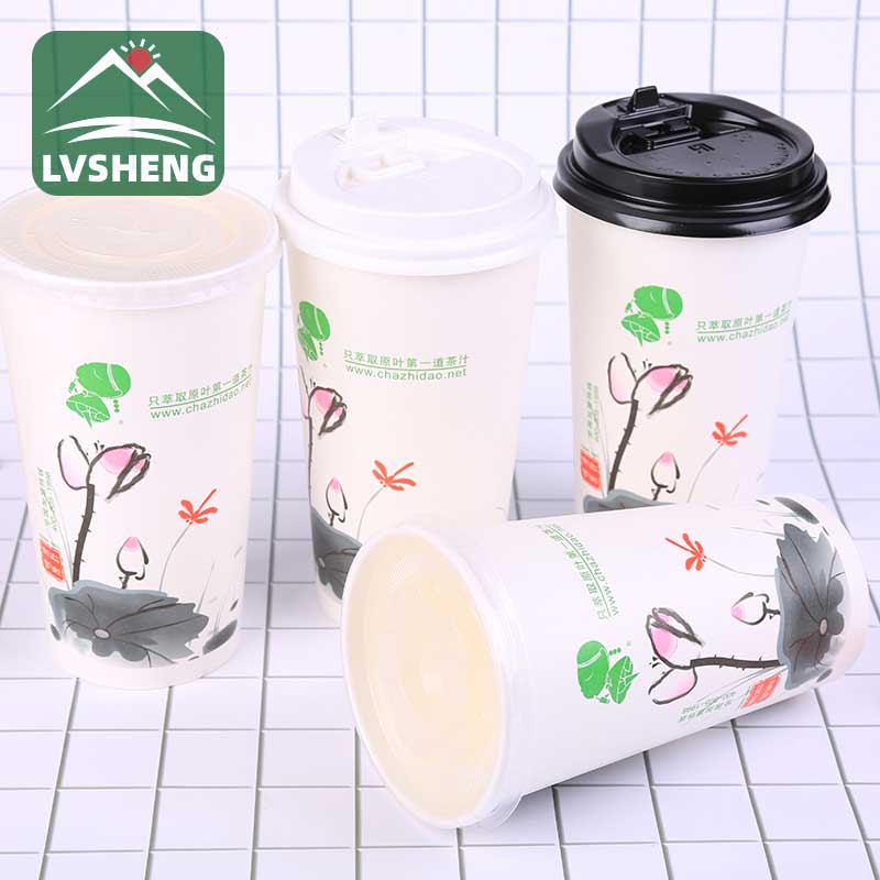 Vasos de paper personalitzats per beure en fred