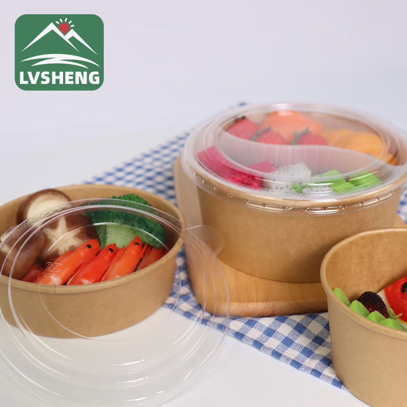 Bowl de paper d'embalatge d'aliments