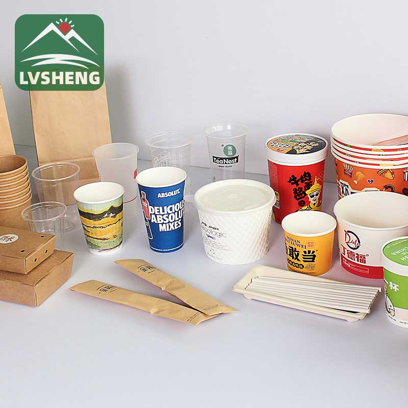 Tassa de paper amb tapa de 5 oz